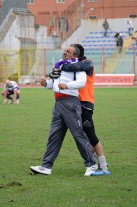 Mister Caputo dell'Ostiamare (Foto Giuseppe Melone)