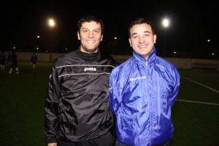 Mister Cangiano con il capitano Maione