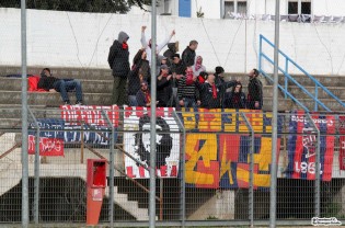 I tifosi della Casertana a Matera la scorsa stagione