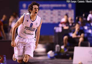 Della Valle eroe contro la Spagna (Foto Fip.it)