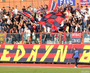 I tifosi della Casertana domani saranno numerosi in Piazza Matteotti (Foto Giuseppe Melone)