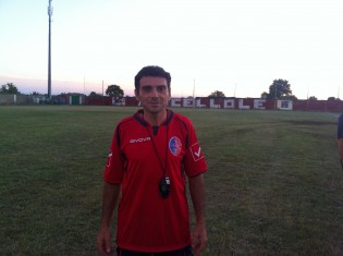 Carmine Quintigliano allenatore del Cellole Calcio (foto Antimo Cusano)