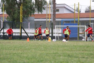 La Casertana in allenamento a Recale