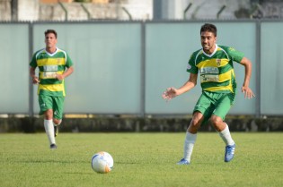 Carlo Temponi autore del primo gol (Foto Giuseppe Melone)