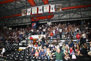 I tifosi della Juvecaserta (Foto Melone)