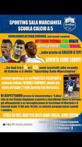 La locandina della scuola calcio