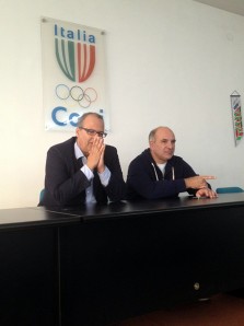 Lele Molin con il gm Atripaldi