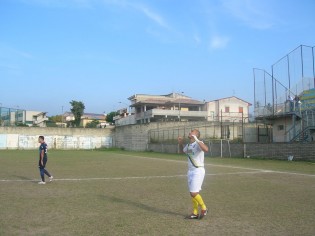 La dedica speciale di Maturo (foto di Antimo Cusano)