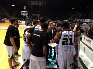 La Juve durante un timeout 8Foto Giuseppe Melone)