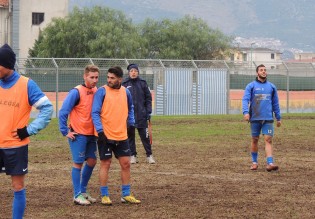 Il San Marco Trotti durante l'allenemento