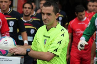 Daniele Rasia arbitrerà Martina-Casertana