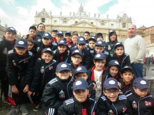 Intercasertana a Piazza San Pietro