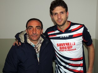 Il patron Savinelli con capitan Nostrale