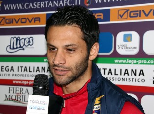 Salvatore D'Alterio difensore della Casertana