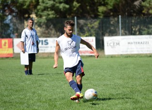 Mangiacasale nella sua parentesi estiva con la Casertana (Foto Giuseppe Melone)