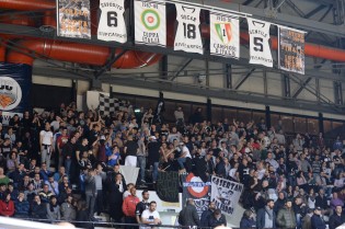 I tifosi della Juvecaserta non saranno a Brindisi (Foto Giuseppe Melone)