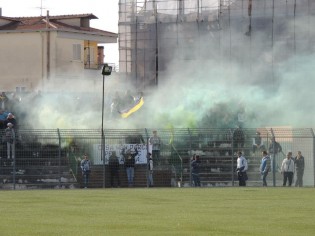 I tifosi della Sessana a Orta di Atella