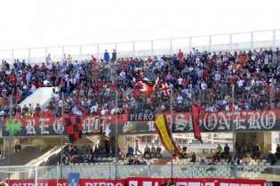 I tifosi del Foggia allo 'Zaccheria'