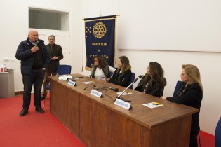 Un momento del convegno "Le campionesse si raccontano" (Foto Buco)