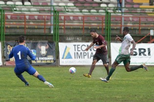 L'attaccante Orlando (Foto Giuseppe Melone)