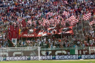 I tifosi della Reggina (Foto Tuttoreggina.com)