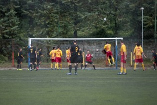 Fallo di Tortora nel gol dell'1-1