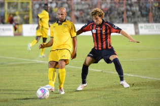 Francesco Marano contro Bruno (Foto Giuseppe Melone)