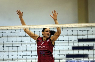 Claudia Torchia in azione (Foto Giuseppe Melone)