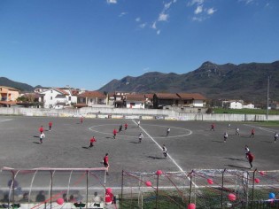 Una veduta del campo di Pietramelara