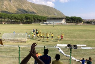 Esultanza finale della Sessana (foto Antimo Cusano)