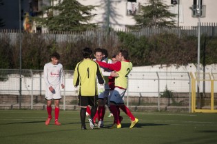 Esultanza del gol di Belardo