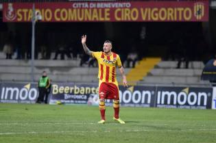 Eusepi match winner di Benevento-Savoia (Foto Vincenzo Di Monda)