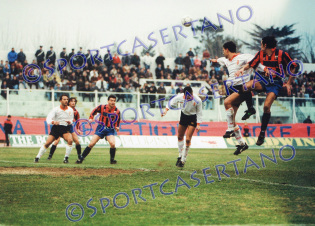 Un'azione di Casertana-Messina del '93