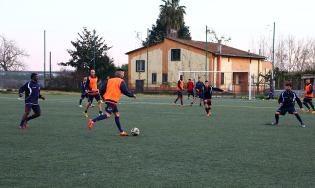 La Casertana in allenamento