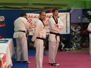 Al Centro il Maestro Nicola Fusco dell'Asd Taekwondo Caserta