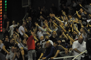 I tifosi della Juvecaserta ad Avellino (Foto Filauro)