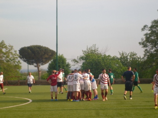 La Boys in attesa della fine del match di Puglianello