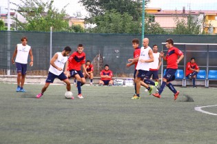 La Casertana in allenamento a Marcianise