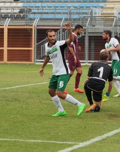 Pinto del Monopoli in gol a Rieti contro la Lupa Castelli