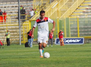 Marco Mancosu in azione