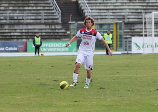 Marano con la maglia della Casertana