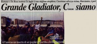 Ritaglio storico del Gladiator