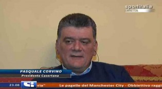 Il presidente Pasquale Corvino in diretta su Sportitalia