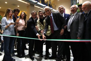 L'inaugurazione della palestra