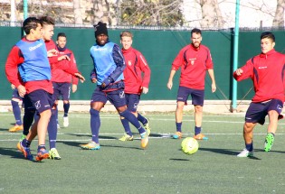 Agyei durante un allenamento