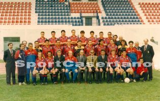 La Casertana 90-91 al completo (Foto Santangelo)