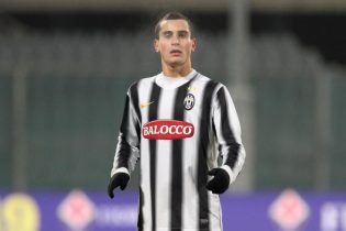 De Silvestro con la maglia della Juve