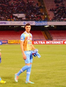 Pasquale Di Stasio con la maglia del Napoli