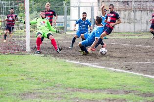 Un'azione di gioco (Foto Gaetano Molaro)