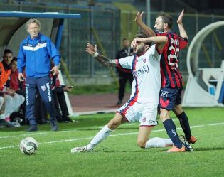 Albadoro e Carlini autori dei gol (Foto Giuseppe Scialla)